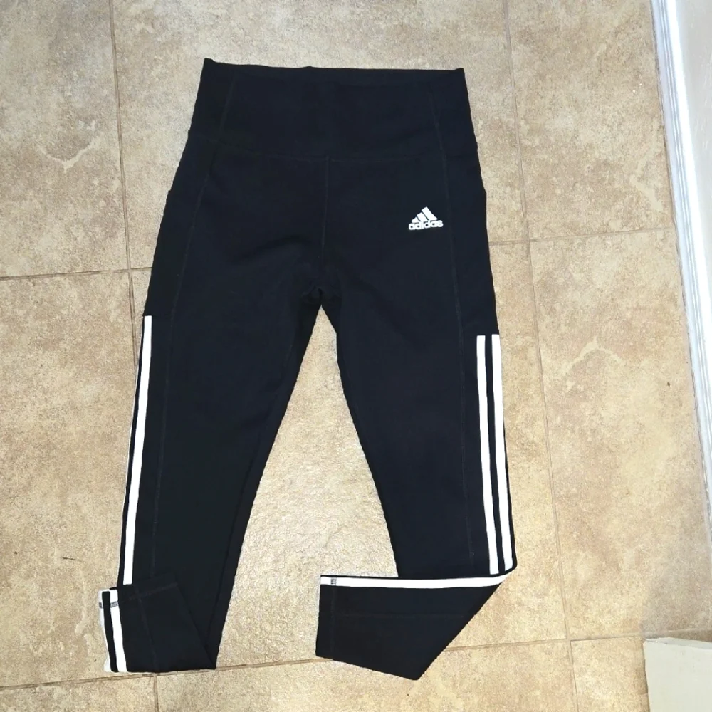 Adidas Kids Black Leggings Aeroready